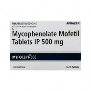 Купить Микофенолата мофетил (Myfocept-500) 500мг таблетки №60 в Ульяновске
