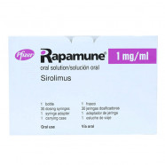 Купить Рапамун (Сиролимус) раствор для приема внутрь 1мг/мл 60мл в Ульяновске
